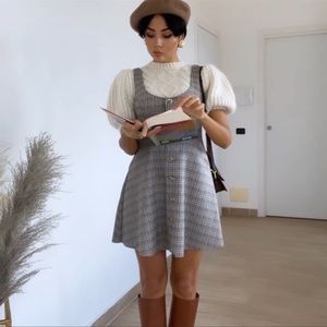 ZARA Cable knit sweater ecru